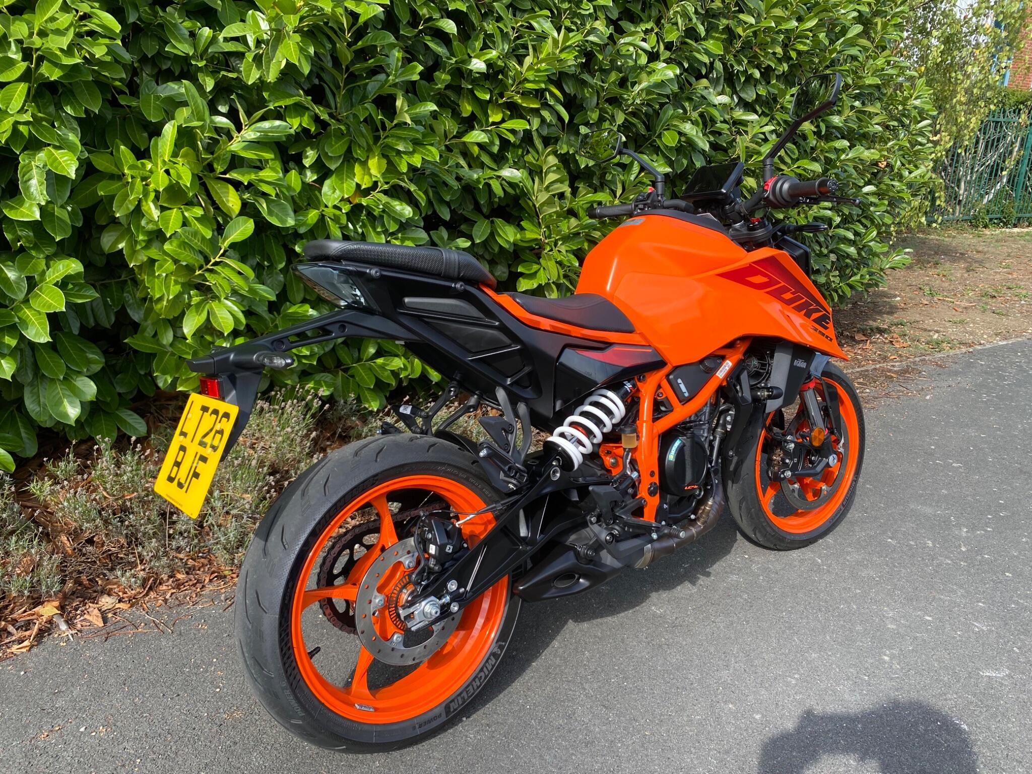 2026 26 Reg KTM 390 Duke